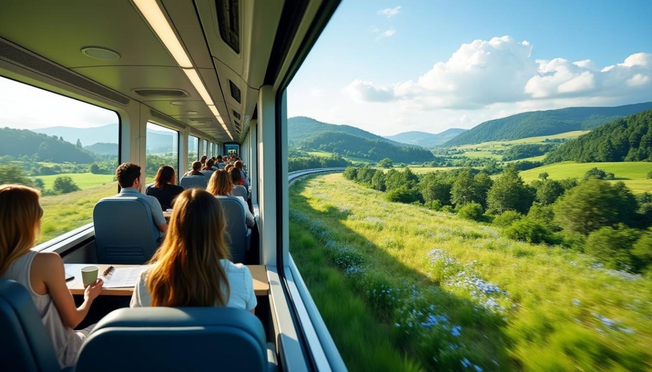 découvrez comment voyager en train peut vous aider à réduire votre empreinte carbone, adopter un mode de transport plus écologique, et participer activement à la préservation de l’environnement.