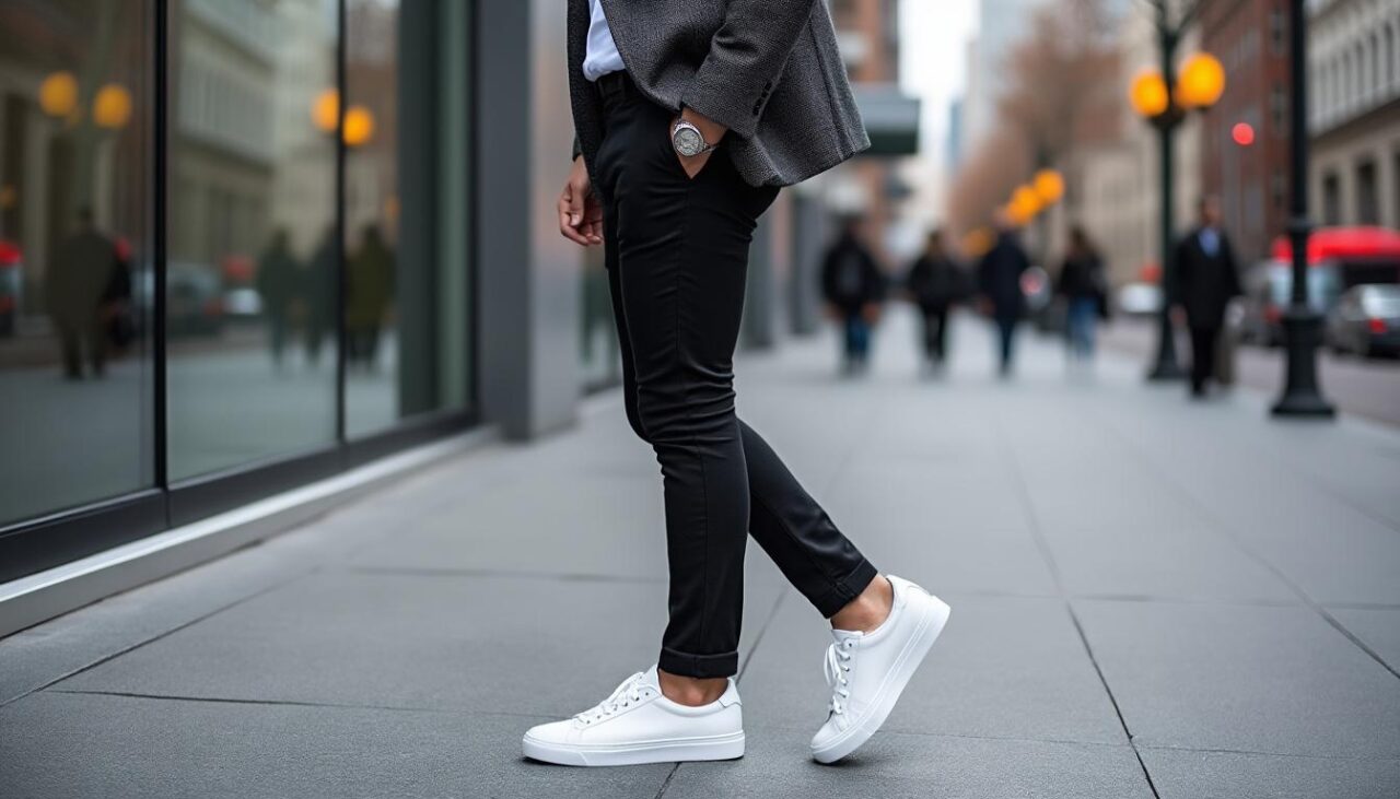 découvrez comment associer des baskets à une tenue chic avec style et élégance, pour un look tendance sans faute de goût.