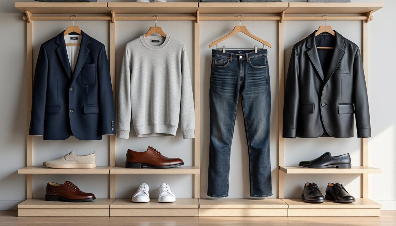 découvrez comment construire une garde-robe capsule masculine pratique et élégante, avec des vêtements essentiels pour un style minimaliste et adapté à toutes les occasions.